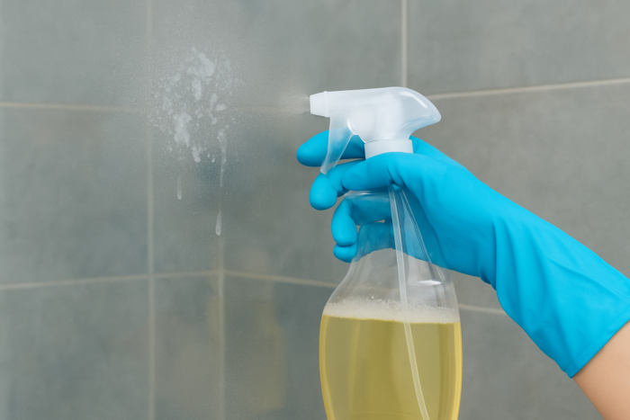 Glasdusche kalkfrei und glänzend: So vermeiden Sie Wasserflecken